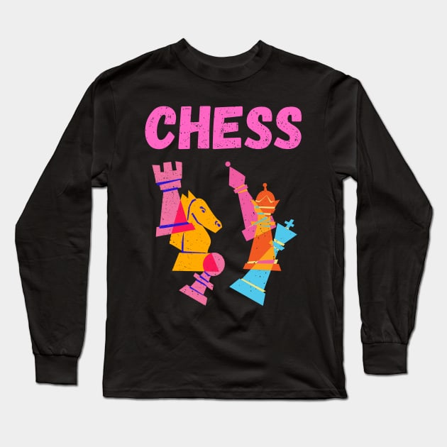 chess Long Sleeve T-Shirt by William Faria